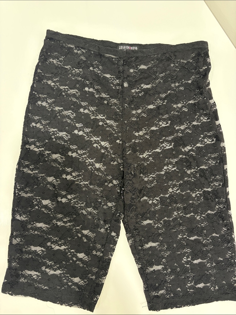 Fashion Nova Black Lace Shorts
